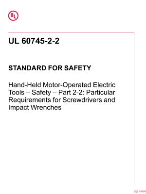 UL 60745-2-2 PDF